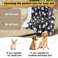 thumbnail image 6 of Kritter Planet Softness Waterproof Blanket for Dog&Cat,Warm and Comfortable Protective Couch,Floor,Decorated Home,Outdoor,Dark Gray Paw, 6 of 7