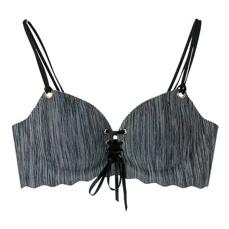 

Women Breathable Sexy Seamless Bras Push up Padded Unlined Wireless Bralettes