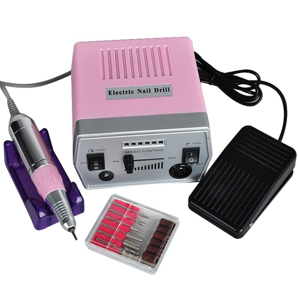 Professional 110V Electronic Nail Care Machine Set 20000RPM Electric