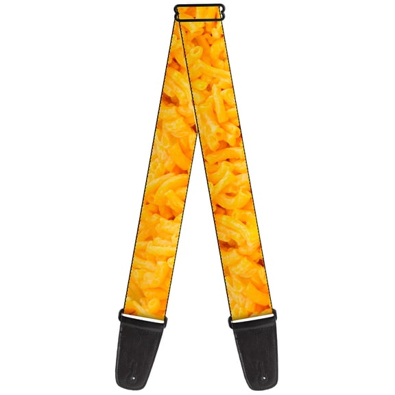 Buckle-Down Guitar Strap, Mac Cheese Vivid, 2 Inches Wide