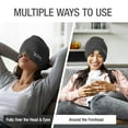 thumbnail image 4 of DMI Ultra Migraine Relief Cap | Natural Headache Relief | HSA & FSA Eligible | Migraine Mask and Headache Relief Hat | Gel Eye Mask | Ice Face Mask and Cold Cap for Migraines | Headache Ice Pack, 4 of 6