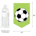 thumbnail image 2 of Big Dot of Happiness Goaaal - Soccer - Baby Shower Bunting Banner - Sports Party Decorations - Welcome Baby, 2 of 5