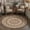 Color 1, variant on SPXUBZ Round Velvet Area Rug Vintage Khaki Coffee Oriental Circular Floor Mat Soft Medallion Accent Carpet for Bedroom Living Room Boho Home Decor Non-Slip Washable Throw Rugs