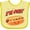 Banana, variant on Inktastic Im One Hot Dog First Birthday Boys or Girls Baby Bib