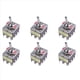 thumbnail image 1 of 6X AC 380V 10A Encendido / Apagado / Encendido 3 Posiciones 12 Pines Interruptor de Palanca de Enclavamiento 4PDT, 1 of 5