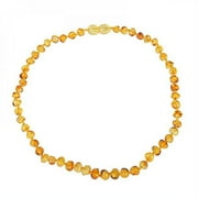 PIX-LINK Designice Pure natural Baltic frosted amber baby necklace