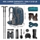 thumbnail image 2 of Mochila de senderismo Maelstrom 40 l impermeable azul, 2 of 5