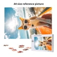 thumbnail image 6 of Disketp Surfing Cat Sun Custom Puzzle Personalized Puzzles 1000 Pieces, Customized Picture Puzzle for Adult and Teens((29.5×19.7in, Vertical), 6 of 9