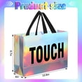 thumbnail image 2 of Set de bolsas de regalo Kolldenn holográficas de 32 x 22 x 10 cm, 5 unidades, 2 of 7