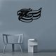thumbnail image 2 of Pegatinas de pared de espejo 3d Decoración de del águila patriótica de material acero-arte de de la cabeza del pájaro para , , regalos antiguos Fanmusic Pegatinas de pared de espejo 3d, 2 of 7