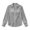 Gray, variant on Tqcoqu Velvet Button Down Shirt for Women, Lapel Collar Long Sleeve Ruffle Cuff Casual Blouse Top