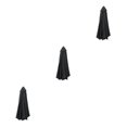 thumbnail image 1 of Billuyoard Cubierta de toldo de sombrilla de tela Cubiertas de sombrilla de jardín 2 metros 6 costillas Negro Type1 NO1, 1 of 1