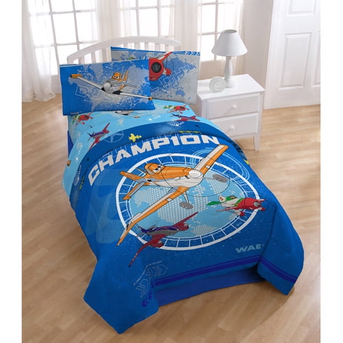 disney planes racing bedding comforter - walmart