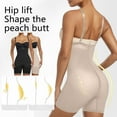 thumbnail image 5 of BangWanChi Butt Lifting Shapewear Women's Large Body Shaping Pants Zipper Open Crotch High Waist Hip Jumpsuit Pants, 5 of 5