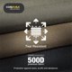 thumbnail image 2 of Black Molle Water Bottle Holder Tactical Bag for Camping, Hiking, Outdoor, 2 of 5