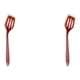thumbnail image 3 of Naiovety Juego antiadherente Utensilios de cocina Herramientas Huevo Pescado Sartén Pala para freír Rojo 2Conjunto, 3 of 6