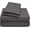 Dark Grey, variant on Alive Pixels Fitted Sheet Silver Grey Solid 100% Cotton 1-Piece 10" Inches Pocket 800TC (Queen, Silver Grey)