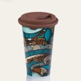 thumbnail image 1 of OFFIGAM 4Ud De Silicona Para Taza De Café Con Agujero Para Beber Color Café, 1 of 7