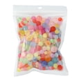 thumbnail image 2 of 80G 4 Styles Transparent Acrylic Ball Beads Frosted Style Round Mixed Color 6~12mm Hole: 1~2mm 20g/style, 2 of 6