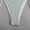 thumbnail image 6 of Warop Women's Printed Bikini Set, Tie-Back with Built-in Bra, No Underwire 2-Piece Swimsuit for Beach, 6 of 7