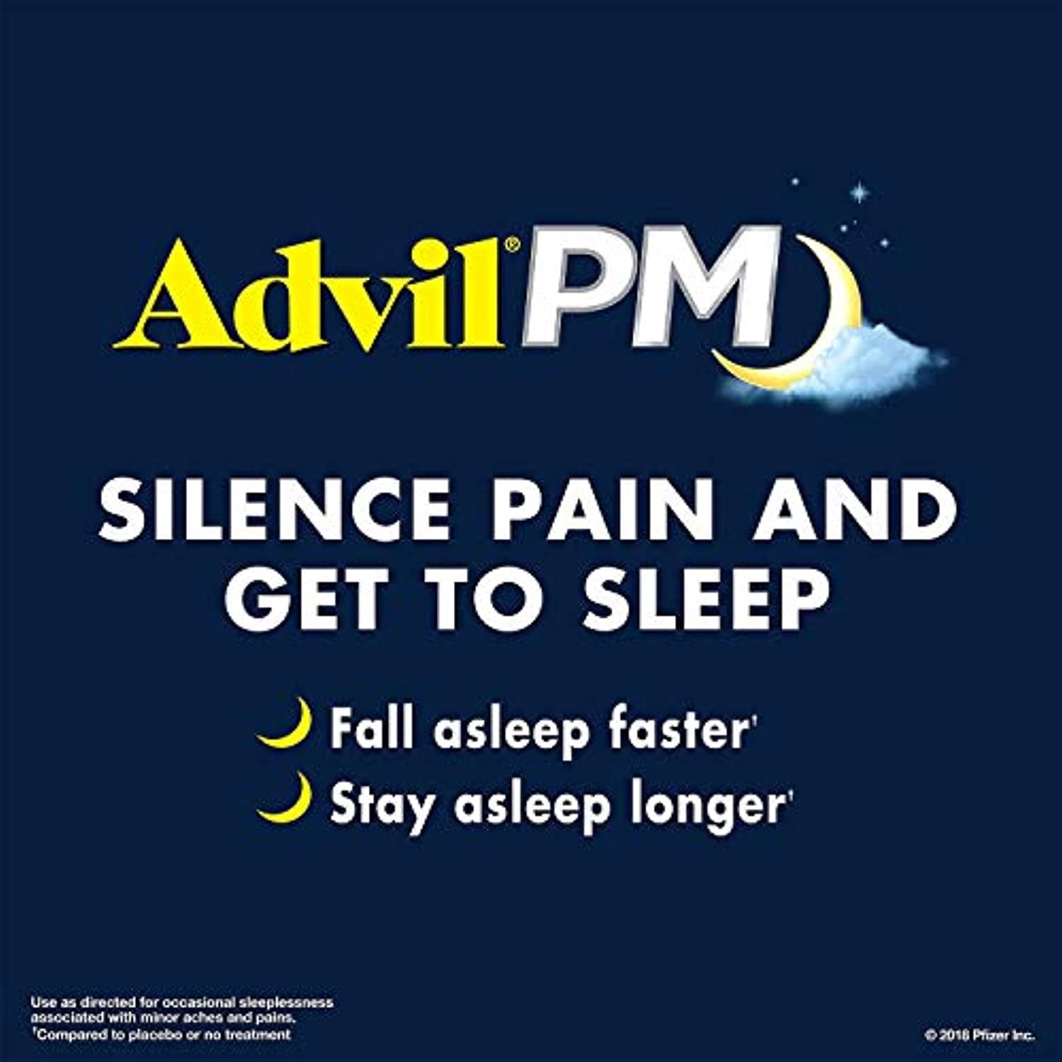 Advil PM, Pain Reliever / Nighttime Sleep Aid, 200 Caplets