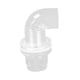 thumbnail image 3 of Adaptador de manguera para acuario Conector de manguera de agua para pecera Acrílico Multiusos Seguro Codo de 20 mm, 3 of 9