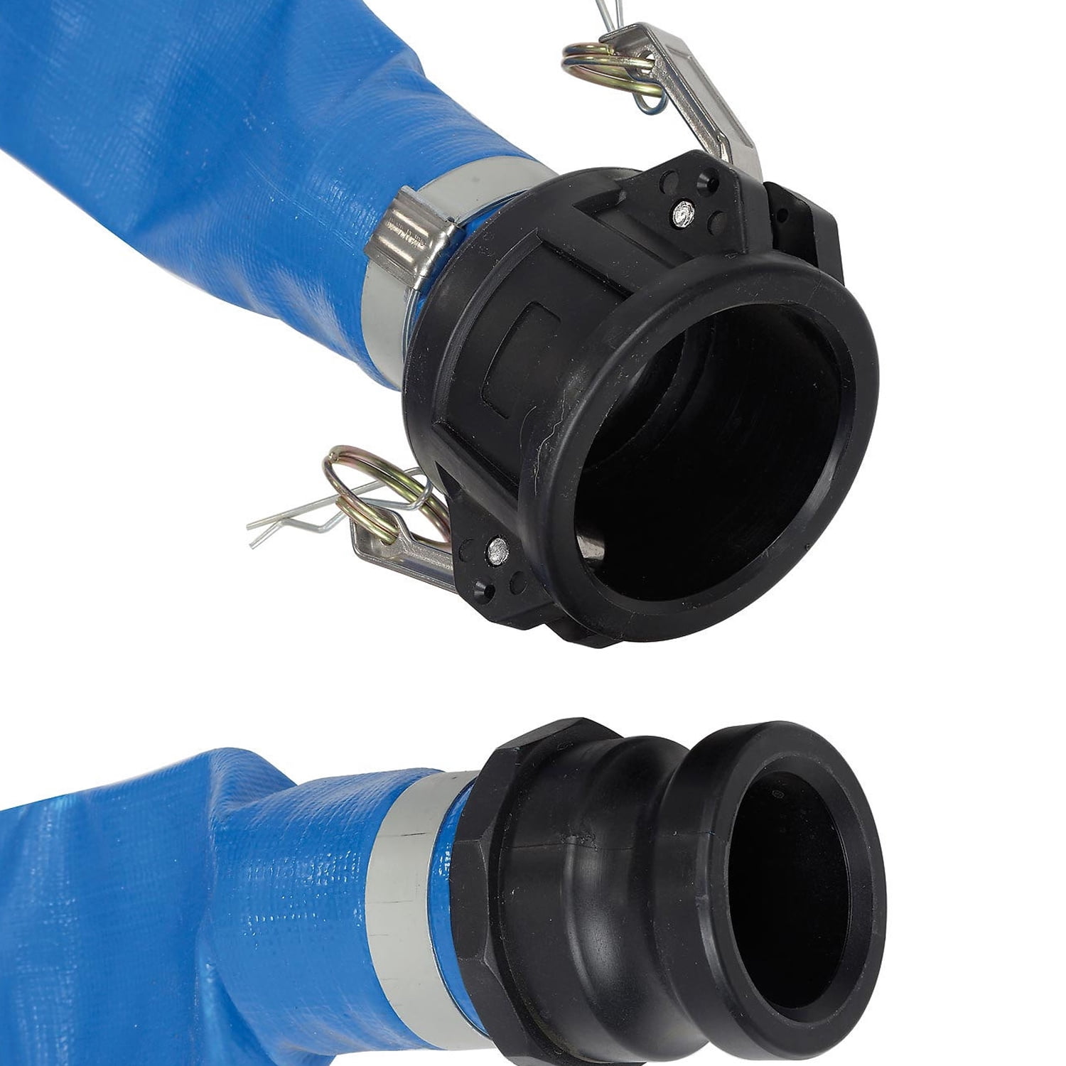 Apache 98138049 PVC Lay Flat Hoses 2 In Diameter 50 Ft, 70 psi (3 Pack)