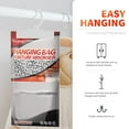 thumbnail image 4 of Moisture Absorbers, Hanging Closet Dehumidifier Bags, Humidity Packs, Desiccant, Dehumidifiers with Activated Charcoal, 10 Pack, 9.8 OZ, 4 of 5