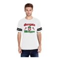 thumbnail image 1 of Unisex Christmas Wrapper Football Fine Jersey T-Shirt, 1 of 5