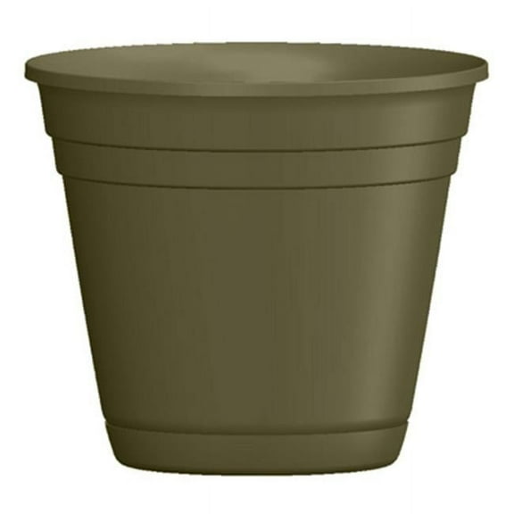 ATT Southern  4 in. Riverl Planter, Olive Green