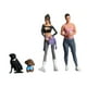 thumbnail image 3 of 2 figuras de diorama femeninas a escala 1/64, figuras realistas en miniatura con dos perros, de resina pintadas a mano para niños y adultos. B, 3 of 8
