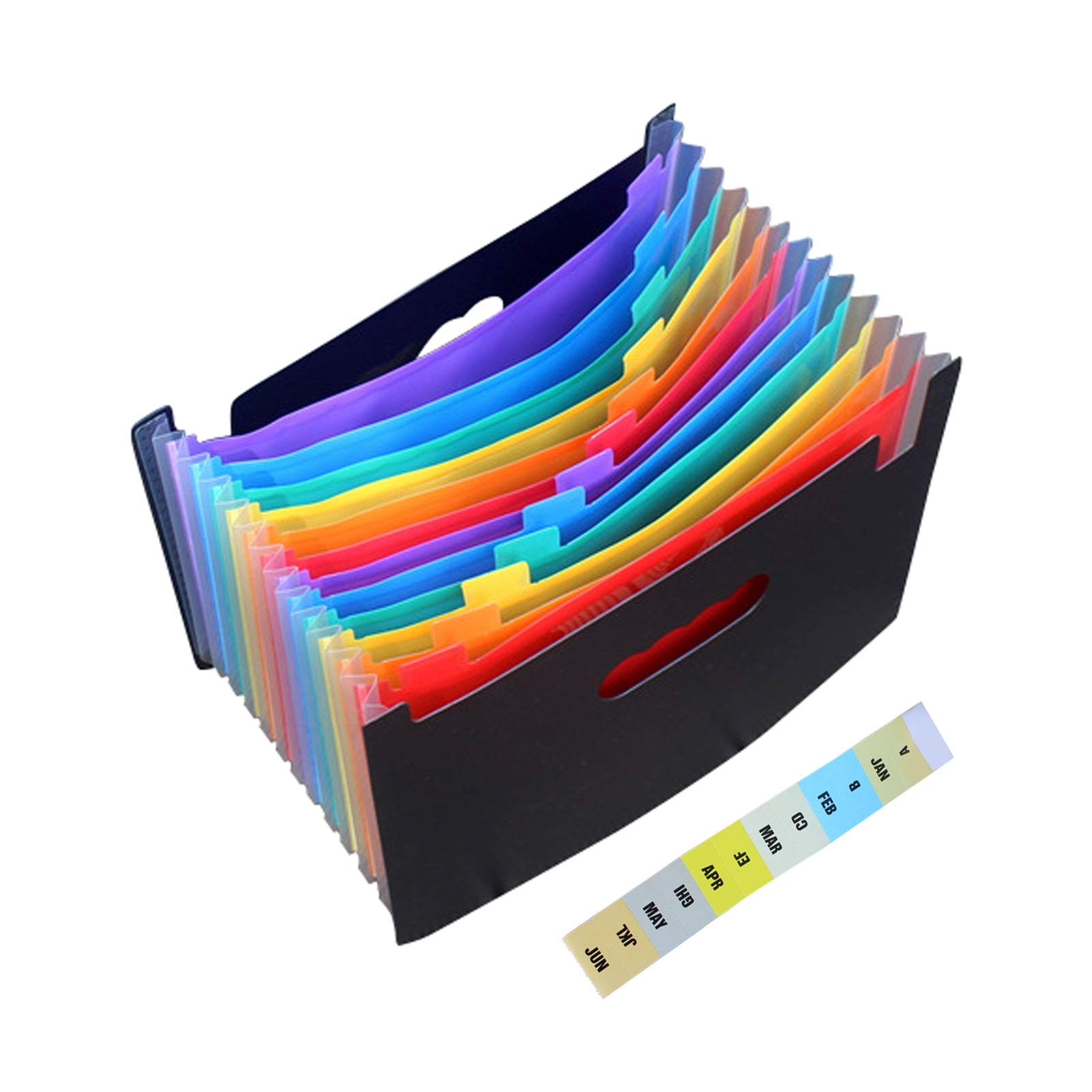 12 Layer 24 Layer PP Large Capacity File Folder Business Expanding ...