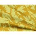 thumbnail image 4 of oneOone Rayon Yellow Fabric Florals Sewing Craft Projects Fabric Prints By Yard 56 Inch Wide, 4 of 4