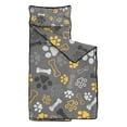 thumbnail image 2 of Dog Paw and Bone Toddler Nap Mats for Kids Preschool,Sleeping Mat Bag or Kids,Toddler Sleeping Bag,Toddler Nap Mat or Daycare, 2 of 6