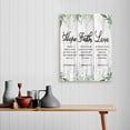 thumbnail image 4 of Modern Rustic Hope Faith Love Canvas Wall Art,Christian Bible Scripture Art Canvas Prints Framed Wall Art Ready to Hang For Christian Home Bedroom Office Church Religious Wall Decor-12x16 Inches, 4 of 6