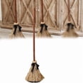 thumbnail image 2 of 40 inch Moving Witch Broom with Lights and Sound, Animated Halloween Decoration for Living Room, Entryway, Porch, Party Scene and Spooky Seasonal Display-Without String Lights, 2 of 6