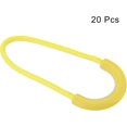 thumbnail image 3 of Shiyou-Rallonge de Poignée à Fermeture Éclair, Lot de 20 Rallonges en Plastique en Forme de U pour Bagages et Sacs à Dos, Jaune, 3 of 4