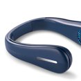 thumbnail image 2 of Ventilador de cuello portátil sin aspas 2400 MAh Ventilador personal silencioso para deportes al aire libre (Azul) Likrtyny Libre de BPA, 2 of 6