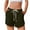 Army Green, variant on Lenpel Women's Sweat Shorts Casual Elastic High Waisted Drawstring Athletic Shorts Comfy Lounge Workout Shorts