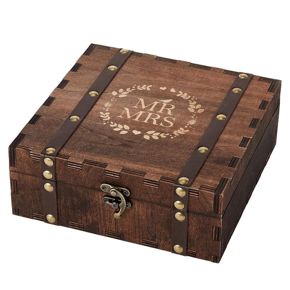 Caja de recuerdos de boda AW BRIDAL Wood Memory Mr. Couple