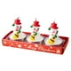 thumbnail image 1 of Mini Velas de Té Navideñas Sin Aroma, Diseños de Velas con Forma de Árbol de Navidad y Papá Noel., 1 of 1