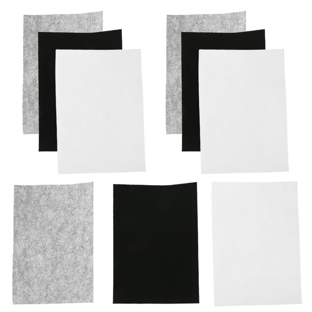 unbranded 9Ud Tela De Fieltro Resistente Y Colorida Para Confección Y Manualidades Familiares
