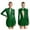 Dark Green, variant on YIZYIF Womens Figure Ice Skating Dress Modern Dance Gymnastics Leotard Dress Long Sleeve Shiny Rhinestones Dancewear Black XL