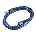 thumbnail image 2 of 1/4 Inch Audio Instrument Cable 10ft Noise Reduction Dual Straight Interface 6.35mm Mono Waterproof Guitar Cable Compression Resistant Professional Audio Interconnect Cord for, 2 of 7