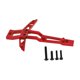 thumbnail image 4 of Soporte de chasis delantero RC, aleación de aluminio para reemplazo RC 1/10 y RC 1/8, actualizaciones, fácil de instalar, resistente, accesorio RC rojo, 4 of 9