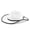 Z23-White1, variant on Fedora Wool Hat, Wide Brim Warm and UV Protection Headwear, Classic Western Cowboy Style for Men and Women, Soft Durable All Season Casual Headwear