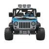 Power Wheels Deluxe Jeep Rubicon Wrangler 12V Ride-On, Blue
