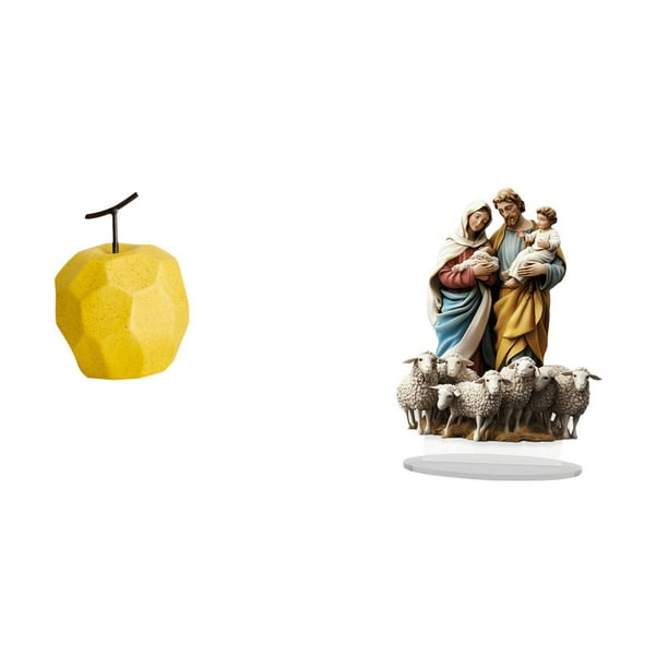 figura de arte,Escultura de fruta de porcelana decorativa para el hogar.,Letrero de mesa,Decoración de escritorio acrílica Rincón festivo Decoración del hogar,Decoración de fiesta Adorno