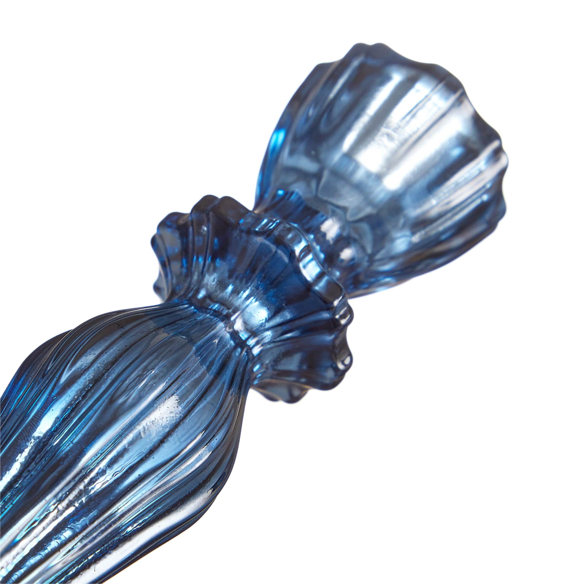 The Pioneer Woman Blue Glass Candleholder, Small