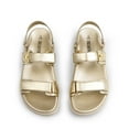 thumbnail image 4 of DREAM PAIRS Women's Comfortable Open Toe Flat Sandals Fashion One Band Summer Dessy Sandals, 4 of 7